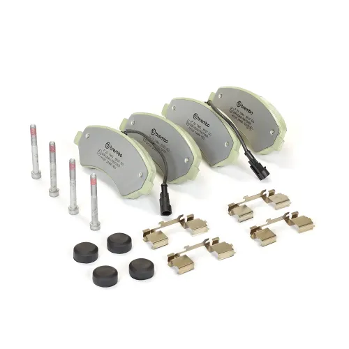 Bremsbelagsatz, Scheibenbremse Vorderachse BREMBO P 23 136G Bild Bremsbelagsatz, Scheibenbremse Vorderachse BREMBO P 23 136G