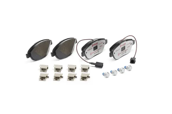 Bremsbelagsatz, Scheibenbremse Vorderachse BREMBO P 23 137X Bild Bremsbelagsatz, Scheibenbremse Vorderachse BREMBO P 23 137X