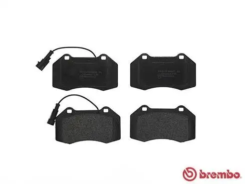 Bremsbelagsatz, Scheibenbremse Vorderachse BREMBO P 23 139 Bild Bremsbelagsatz, Scheibenbremse Vorderachse BREMBO P 23 139