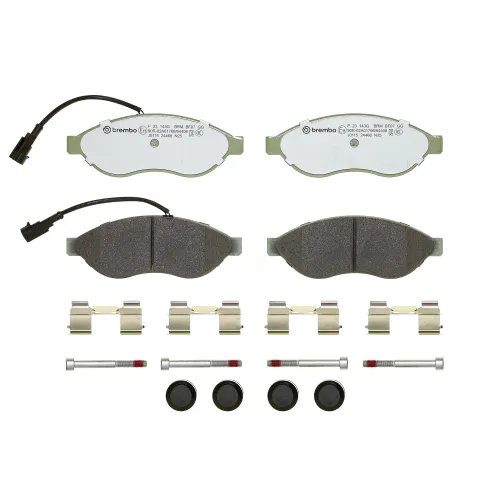 Bremsbelagsatz, Scheibenbremse Vorderachse BREMBO P 23 143G Bild Bremsbelagsatz, Scheibenbremse Vorderachse BREMBO P 23 143G