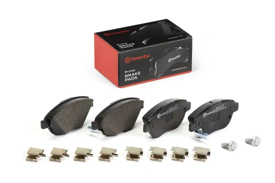 Bremsbelagsatz, Scheibenbremse Vorderachse BREMBO P 23 153 Bild Bremsbelagsatz, Scheibenbremse Vorderachse BREMBO P 23 153