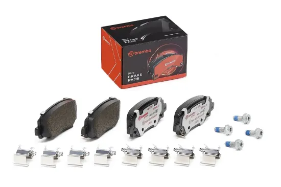 Bremsbelagsatz, Scheibenbremse Hinterachse BREMBO P 23 177X Bild Bremsbelagsatz, Scheibenbremse Hinterachse BREMBO P 23 177X