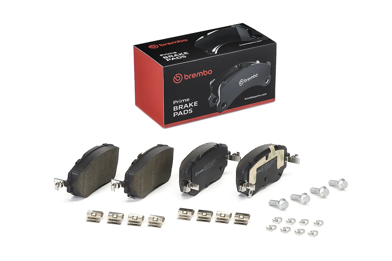 Bremsbelagsatz, Scheibenbremse Vorderachse BREMBO P 23 198