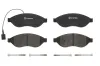 Bremsbelagsatz, Scheibenbremse Vorderachse BREMBO P 23 200 Bild Bremsbelagsatz, Scheibenbremse Vorderachse BREMBO P 23 200