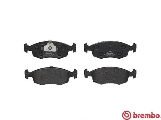 Bremsbelagsatz, Scheibenbremse Vorderachse BREMBO P 24 019 Bild Bremsbelagsatz, Scheibenbremse Vorderachse BREMBO P 24 019
