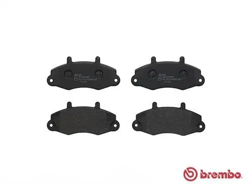 Bremsbelagsatz, Scheibenbremse Vorderachse BREMBO P 24 032