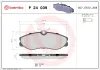Bremsbelagsatz, Scheibenbremse Vorderachse BREMBO P 24 039 Bild Bremsbelagsatz, Scheibenbremse Vorderachse BREMBO P 24 039