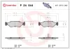 Bremsbelagsatz, Scheibenbremse Vorderachse BREMBO P 24 044 Bild Bremsbelagsatz, Scheibenbremse Vorderachse BREMBO P 24 044