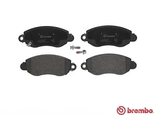Bremsbelagsatz, Scheibenbremse Vorderachse BREMBO P 24 052 Bild Bremsbelagsatz, Scheibenbremse Vorderachse BREMBO P 24 052