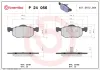 Bremsbelagsatz, Scheibenbremse Vorderachse BREMBO P 24 056 Bild Bremsbelagsatz, Scheibenbremse Vorderachse BREMBO P 24 056