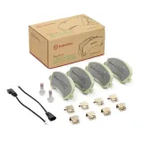 Bremsbelagsatz, Scheibenbremse Vorderachse BREMBO P 24 064G