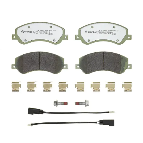Bremsbelagsatz, Scheibenbremse Vorderachse BREMBO P 24 064G Bild Bremsbelagsatz, Scheibenbremse Vorderachse BREMBO P 24 064G