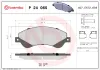 Bremsbelagsatz, Scheibenbremse Vorderachse BREMBO P 24 065 Bild Bremsbelagsatz, Scheibenbremse Vorderachse BREMBO P 24 065