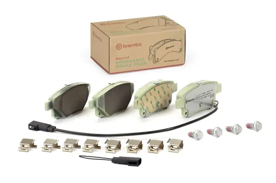 Bremsbelagsatz, Scheibenbremse Hinterachse BREMBO P 24 066G Bild Bremsbelagsatz, Scheibenbremse Hinterachse BREMBO P 24 066G