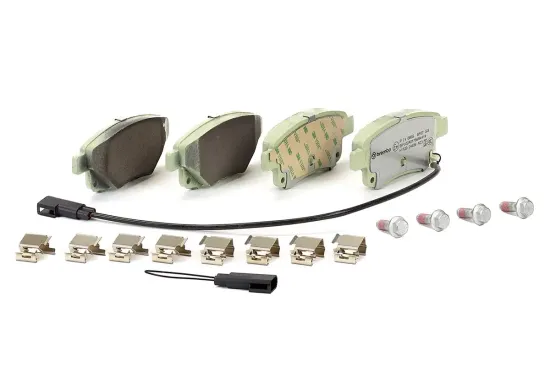 Bremsbelagsatz, Scheibenbremse Hinterachse BREMBO P 24 066G Bild Bremsbelagsatz, Scheibenbremse Hinterachse BREMBO P 24 066G