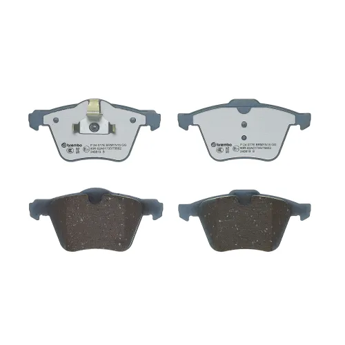 Bremsbelagsatz, Scheibenbremse Vorderachse BREMBO P 24 077E Bild Bremsbelagsatz, Scheibenbremse Vorderachse BREMBO P 24 077E