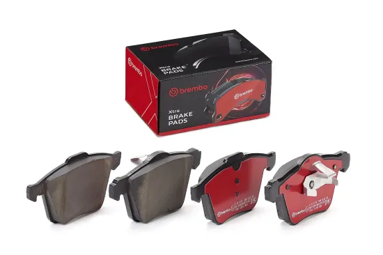 Bremsbelagsatz, Scheibenbremse Vorderachse BREMBO P 24 077X Bild Bremsbelagsatz, Scheibenbremse Vorderachse BREMBO P 24 077X