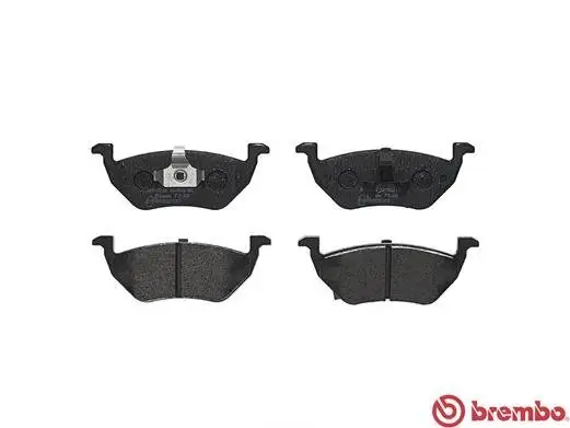 Bremsbelagsatz, Scheibenbremse Hinterachse BREMBO P 24 085 Bild Bremsbelagsatz, Scheibenbremse Hinterachse BREMBO P 24 085