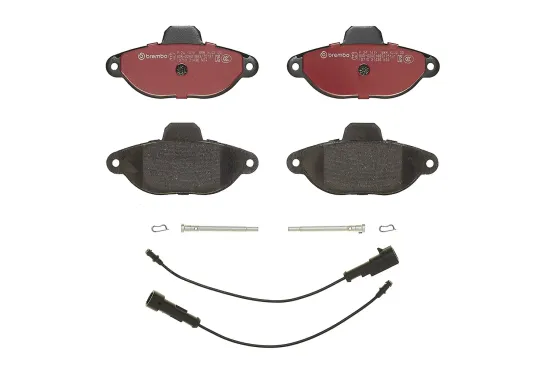 Bremsbelagsatz, Scheibenbremse Vorderachse BREMBO P 24 147X Bild Bremsbelagsatz, Scheibenbremse Vorderachse BREMBO P 24 147X