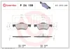 Bremsbelagsatz, Scheibenbremse Vorderachse BREMBO P 24 159 Bild Bremsbelagsatz, Scheibenbremse Vorderachse BREMBO P 24 159