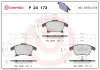 Bremsbelagsatz, Scheibenbremse BREMBO P 24 173 Bild Bremsbelagsatz, Scheibenbremse BREMBO P 24 173