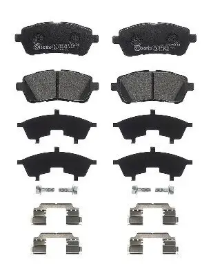Bremsbelagsatz, Scheibenbremse Vorderachse BREMBO P 24 203 Bild Bremsbelagsatz, Scheibenbremse Vorderachse BREMBO P 24 203