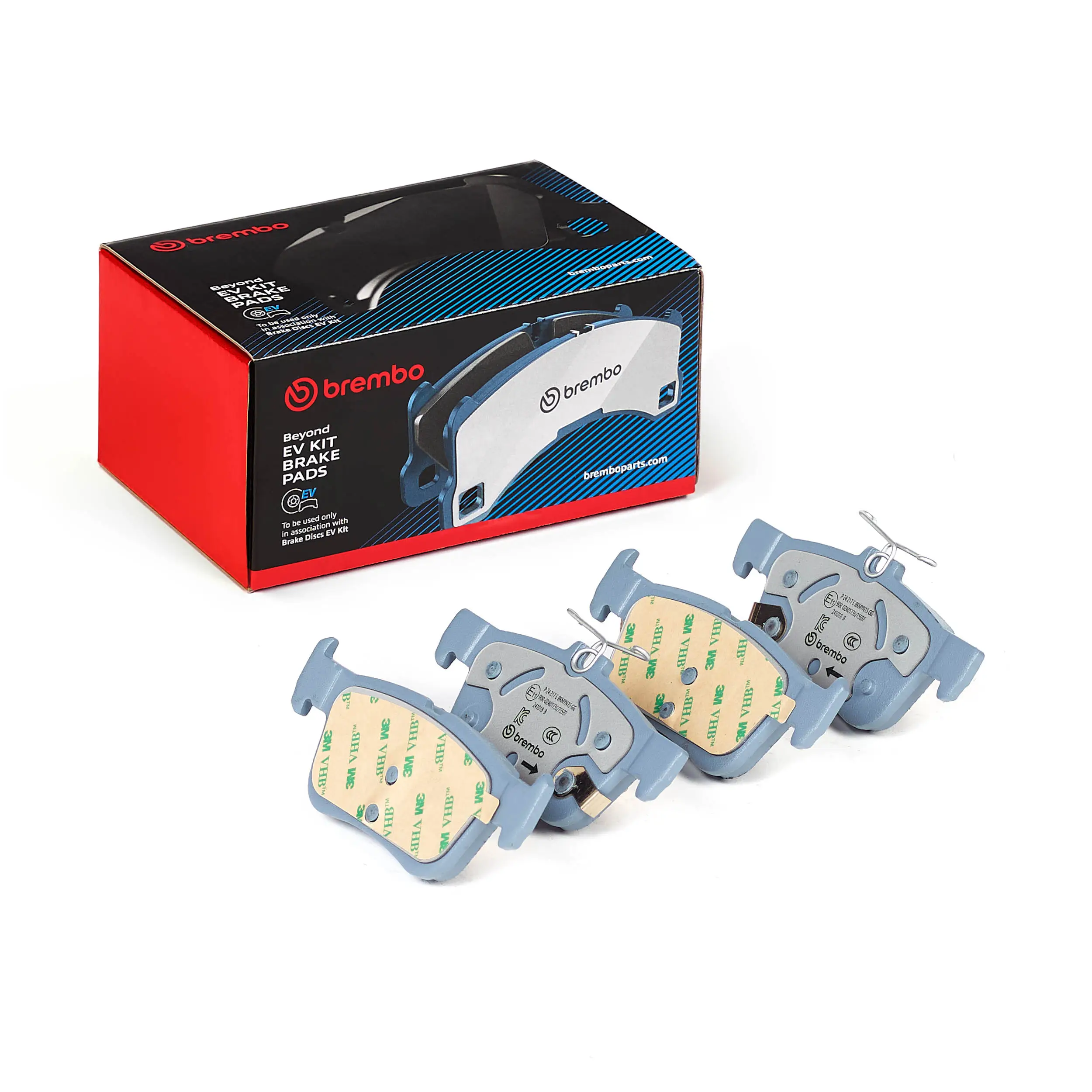 Bremsbelagsatz, Scheibenbremse Hinterachse BREMBO P 24 217E