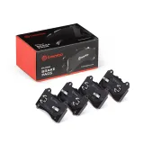 Bremsbelagsatz, Scheibenbremse Vorderachse BREMBO P 24 266