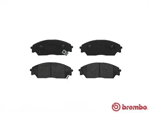 Bremsbelagsatz, Scheibenbremse Vorderachse BREMBO P 28 016