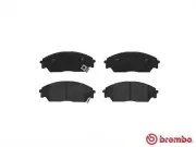 Bremsbelagsatz, Scheibenbremse Vorderachse BREMBO P 28 016