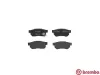 Bremsbelagsatz, Scheibenbremse Hinterachse BREMBO P 28 017 Bild Bremsbelagsatz, Scheibenbremse Hinterachse BREMBO P 28 017