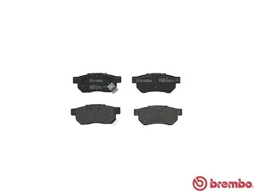 Bremsbelagsatz, Scheibenbremse Hinterachse BREMBO P 28 017 Bild Bremsbelagsatz, Scheibenbremse Hinterachse BREMBO P 28 017