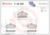 Bremsbelagsatz, Scheibenbremse BREMBO P 28 020 Bild Bremsbelagsatz, Scheibenbremse BREMBO P 28 020
