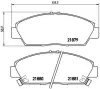 Bremsbelagsatz, Scheibenbremse Vorderachse BREMBO P 28 021 Bild Bremsbelagsatz, Scheibenbremse Vorderachse BREMBO P 28 021
