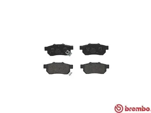 Bremsbelagsatz, Scheibenbremse Hinterachse BREMBO P 28 025 Bild Bremsbelagsatz, Scheibenbremse Hinterachse BREMBO P 28 025
