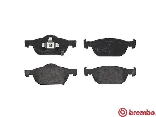 Bremsbelagsatz, Scheibenbremse Vorderachse BREMBO P 28 044 Bild Bremsbelagsatz, Scheibenbremse Vorderachse BREMBO P 28 044