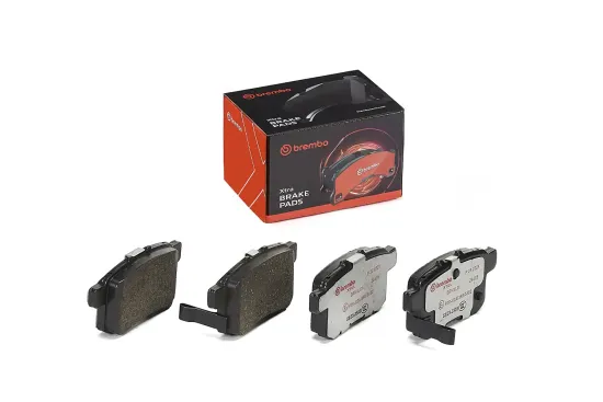 Bremsbelagsatz, Scheibenbremse Hinterachse BREMBO P 28 072X Bild Bremsbelagsatz, Scheibenbremse Hinterachse BREMBO P 28 072X