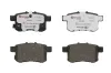 Bremsbelagsatz, Scheibenbremse Hinterachse BREMBO P 28 072X Bild Bremsbelagsatz, Scheibenbremse Hinterachse BREMBO P 28 072X