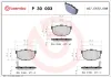 Bremsbelagsatz, Scheibenbremse Hinterachse BREMBO P 30 003 Bild Bremsbelagsatz, Scheibenbremse Hinterachse BREMBO P 30 003