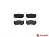 Bremsbelagsatz, Scheibenbremse Hinterachse BREMBO P 30 008 Bild Bremsbelagsatz, Scheibenbremse Hinterachse BREMBO P 30 008