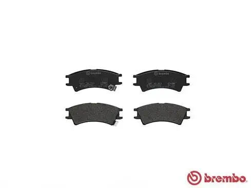 Bremsbelagsatz, Scheibenbremse Vorderachse BREMBO P 30 011 Bild Bremsbelagsatz, Scheibenbremse Vorderachse BREMBO P 30 011