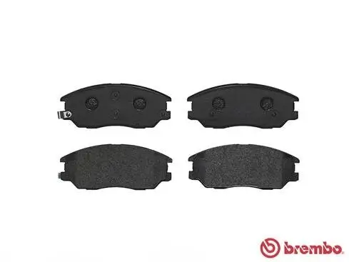 Bremsbelagsatz, Scheibenbremse Vorderachse BREMBO P 30 028