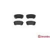 Bremsbelagsatz, Scheibenbremse Hinterachse BREMBO P 30 033 Bild Bremsbelagsatz, Scheibenbremse Hinterachse BREMBO P 30 033