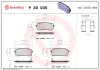 Bremsbelagsatz, Scheibenbremse Hinterachse BREMBO P 30 035 Bild Bremsbelagsatz, Scheibenbremse Hinterachse BREMBO P 30 035