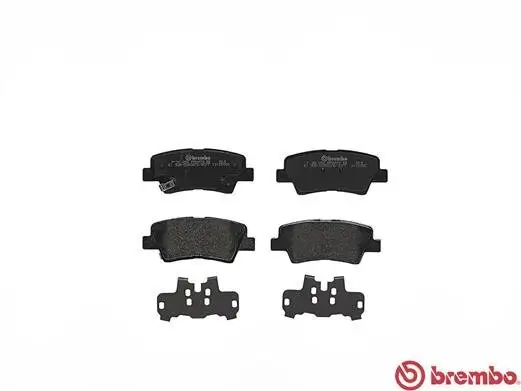 Bremsbelagsatz, Scheibenbremse Hinterachse BREMBO P 30 054 Bild Bremsbelagsatz, Scheibenbremse Hinterachse BREMBO P 30 054