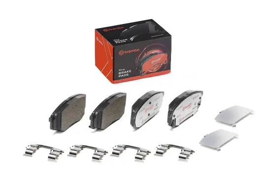 Bremsbelagsatz, Scheibenbremse Vorderachse BREMBO P 30 055X Bild Bremsbelagsatz, Scheibenbremse Vorderachse BREMBO P 30 055X