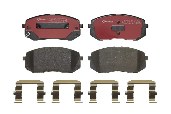 Bremsbelagsatz, Scheibenbremse Vorderachse BREMBO P 30 056X Bild Bremsbelagsatz, Scheibenbremse Vorderachse BREMBO P 30 056X