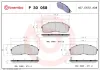 Bremsbelagsatz, Scheibenbremse Vorderachse BREMBO P 30 058 Bild Bremsbelagsatz, Scheibenbremse Vorderachse BREMBO P 30 058