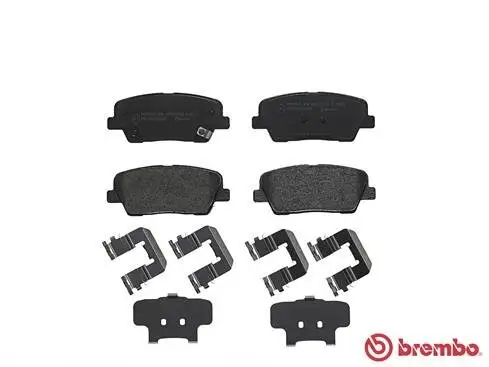 Bremsbelagsatz, Scheibenbremse Hinterachse BREMBO P 30 063 Bild Bremsbelagsatz, Scheibenbremse Hinterachse BREMBO P 30 063