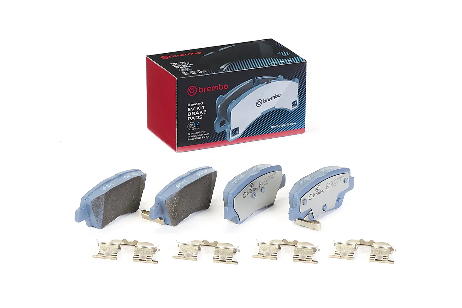 Bremsbelagsatz, Scheibenbremse Hinterachse BREMBO P 30 067E